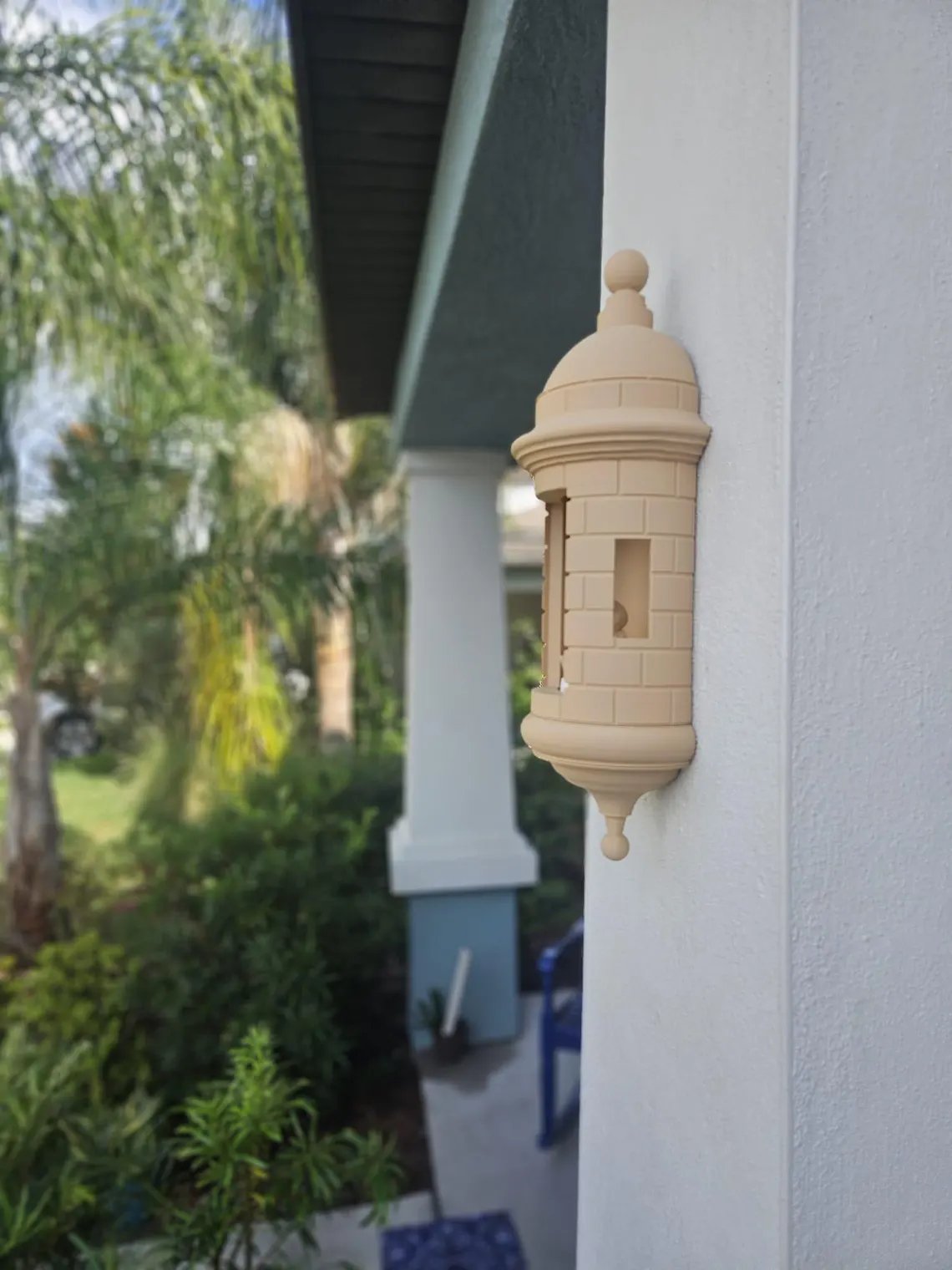Puerto Ricansk Garita Wall Coqui-lampa