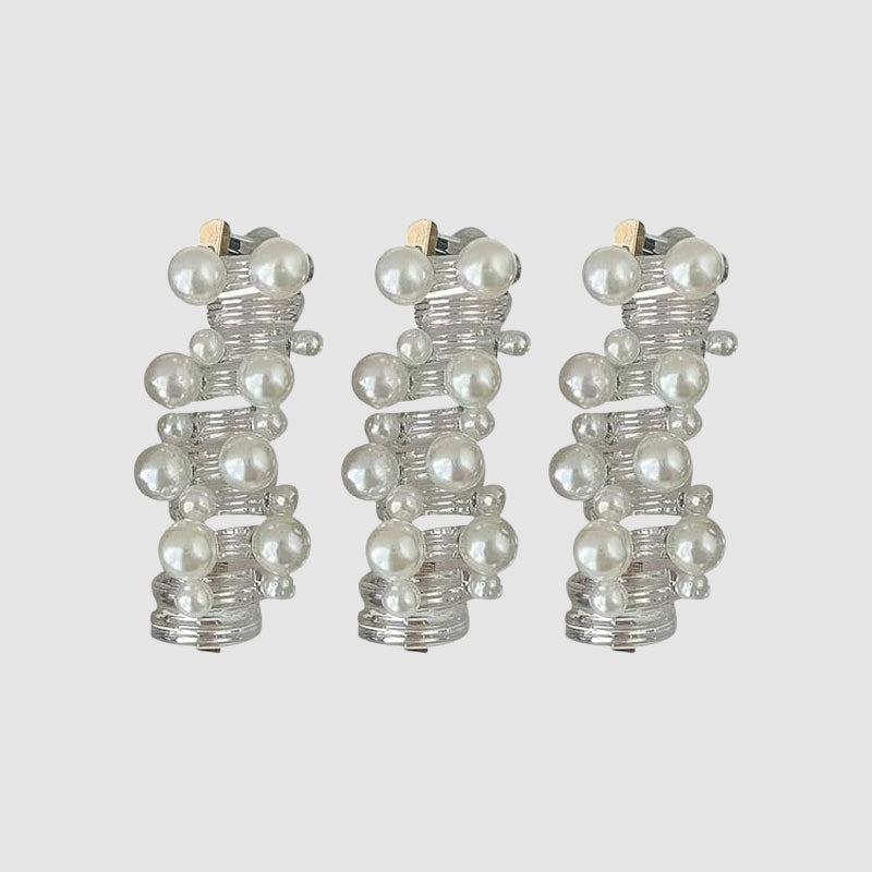 Pärla Rak Spiral Hårsnod