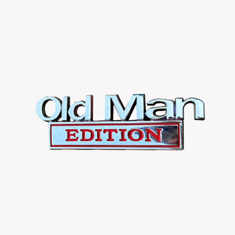 đ Old Man Edition-Auto-Emblem