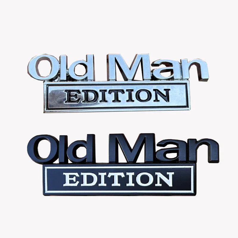 đ Old Man Edition-Auto-Emblem