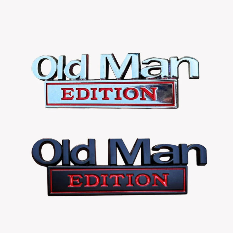 đ Old Man Edition-Auto-Emblem