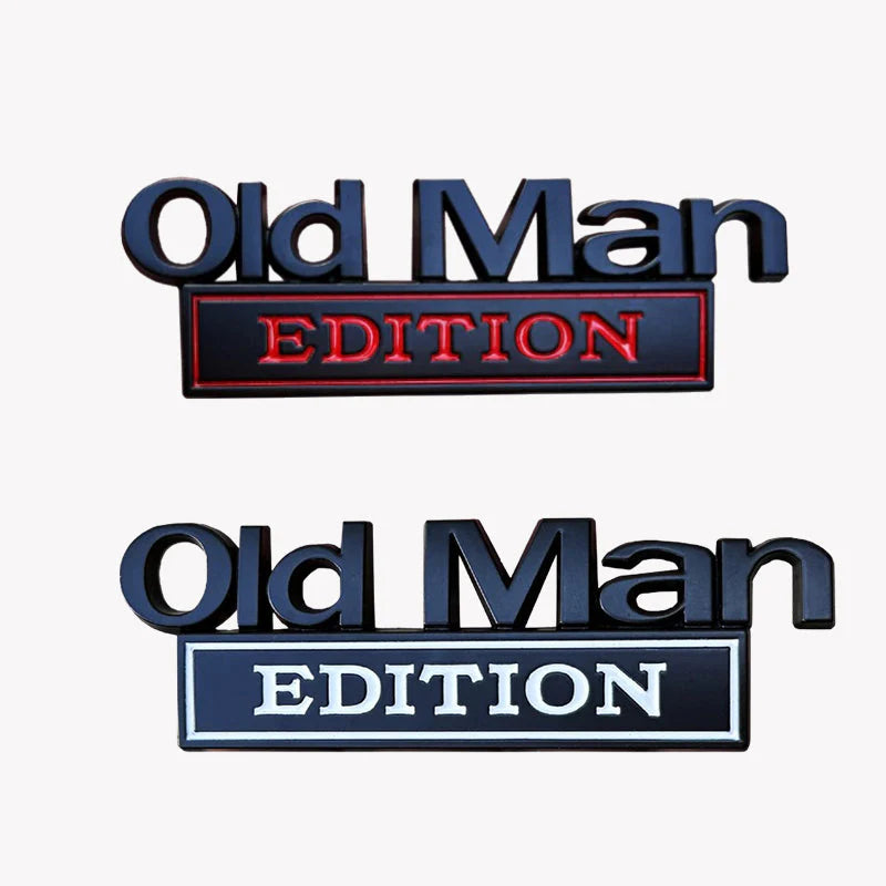 đ Old Man Edition-Auto-Emblem