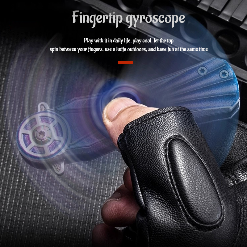 Finger spinner kni