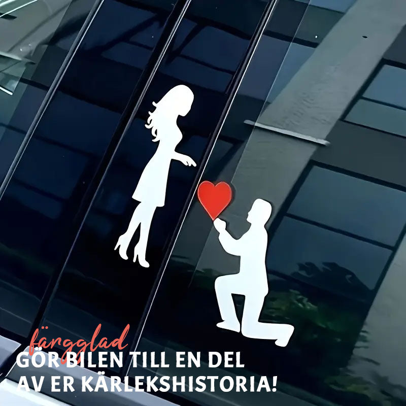 đ Romantisk BilklistermĂ€rke â KĂ€rleksfullt Frieri! đâ€ïž