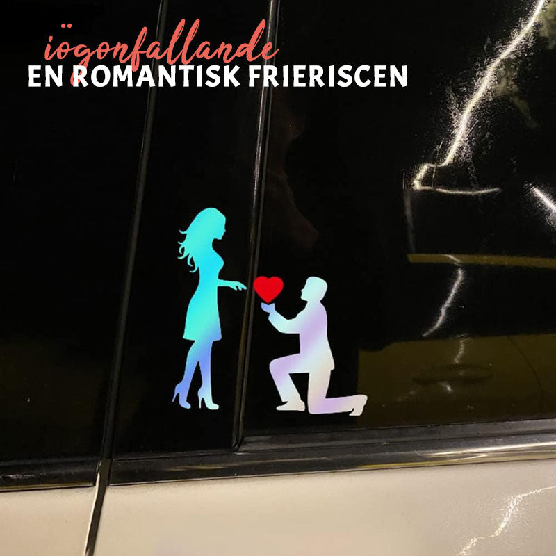 đ Romantisk BilklistermĂ€rke â KĂ€rleksfullt Frieri! đâ€ïž