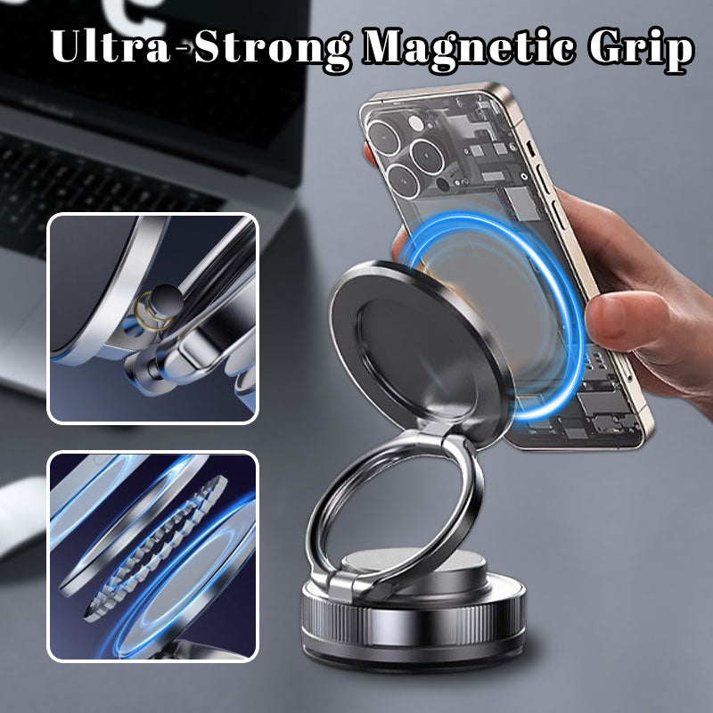 🔥Buy more, save more🔄360° justerbar magnetisk vakuumtelefonhållare📱🚗