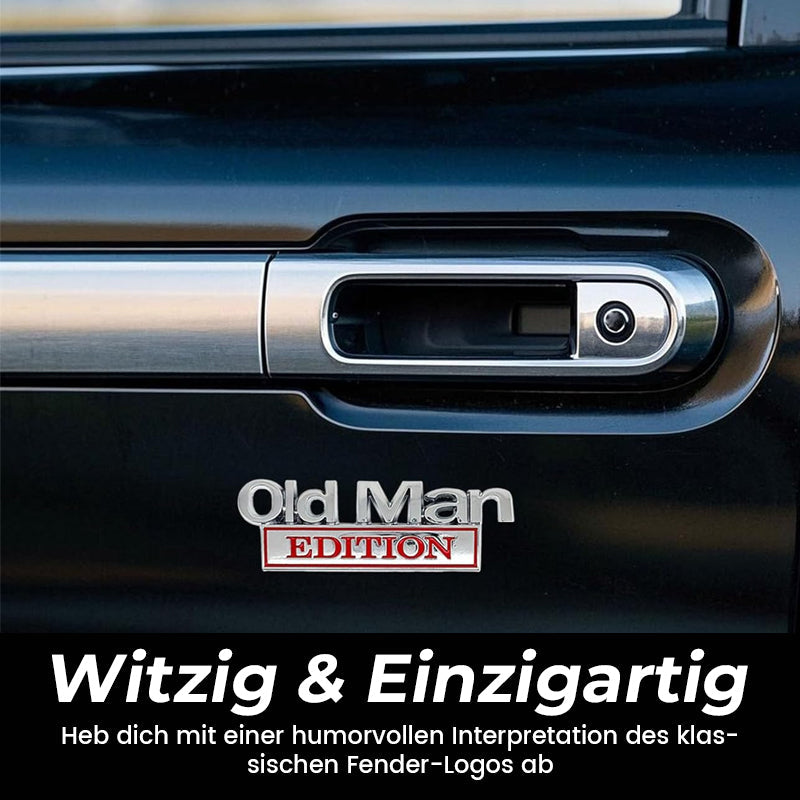 đ Old Man Edition-Auto-Emblem
