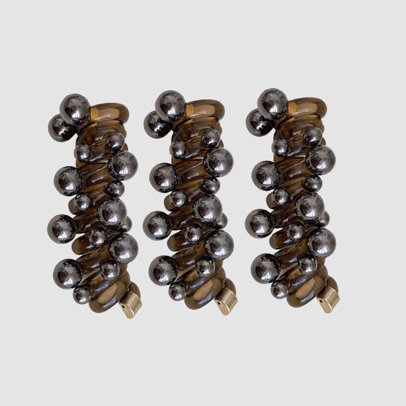 Pärla Rak Spiral Hårsnod