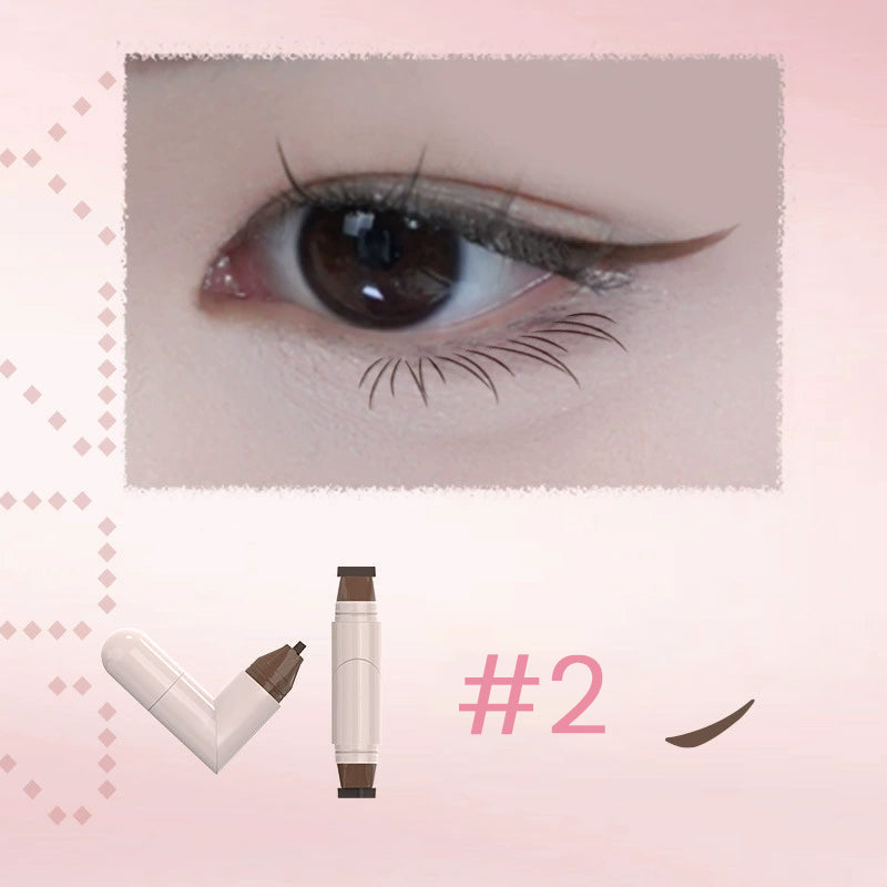 Eyeliner-stämpel i ett stycke