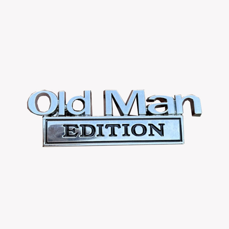đ Old Man Edition-Auto-Emblem