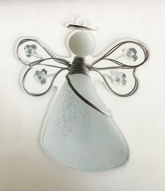 ✨🥰JULREA 🌊Handgjord ängelprydnad