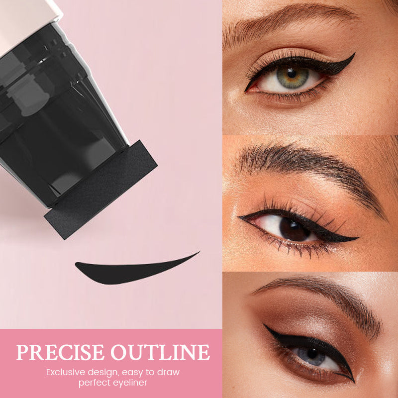 Eyeliner-stämpel i ett stycke