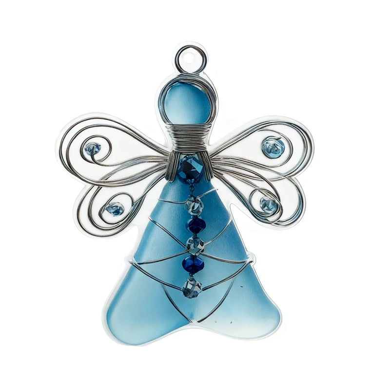 ✨🥰JULREA 🌊Handgjord ängelprydnad