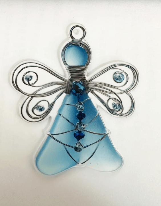 ✨🥰JULREA 🌊Handgjord ängelprydnad